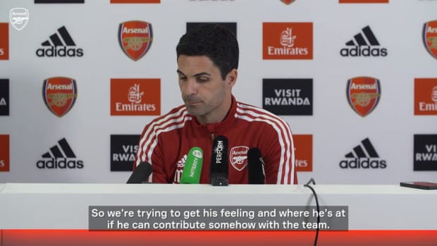 Arteta on Lacazette's future and Tomiyasu's fitness